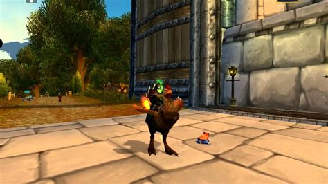 The Great Race: Competing for Glory with the Magical Rooster Mount in World of Warcraft